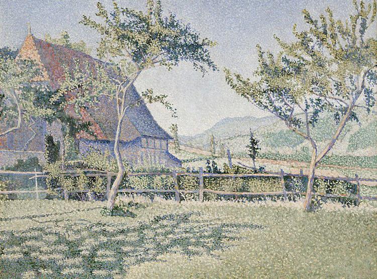 Paul Signac Comblat-le-Chateau, Le Pre oil painting image